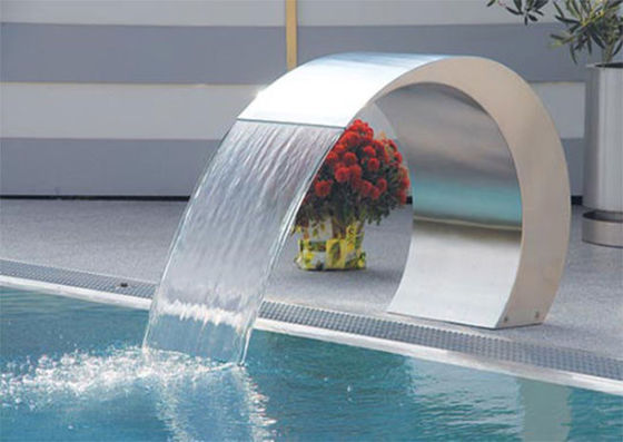 SPA Piscine accessori attrezzature di massaggio Acciaio inossidabile Set completo Fontana cascata