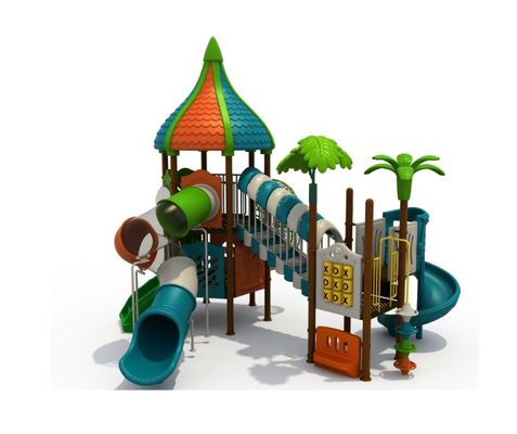 OEM Parco giochi esterno attrezzature per giochi acquatici scivolo di plastica per bambini