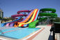 Parco di divertimenti acquatici Attrazione Giochi d'acqua Giochi di giochetti Attività di scivolo per bambini Piscina