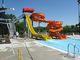 Parco a tema Giochi d'acqua Giochi all'aria aperta Piscina in fibra di vetro Slide per bambini