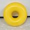 OEM Aqua Park doppio tubo giallo plastica gonfiabile nuoto anelli galleggianti con manico per bambini