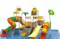 OEM Bambini Parco giochi all'aperto Piscina scivolo d'acqua di plastica