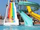 OEM Outdoor Multi Fiberglass Slide Set per parco giochi acquatici