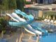 OEM Outdoor Multi Fiberglass Slide Set per parco giochi acquatici