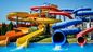 Altezza 8m Parco acquatico scivolo Passeggiate di divertimento personalizzate scivolo in fibra di vetro per bambini