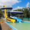 ODM attrezzature per giochi acquatici all'aperto piscina scivolo a terra