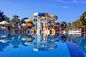 Piscine in fibra di vetro resistenti scivolo parco tematico acquatico all'aperto giochi di divertimento attrezzature di gioco