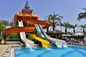 ODM Commerciale Parco acquatico attrezzature piscina scivolo in fibra di vetro in vendita