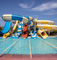 OEM Kids Aqua Parco acquatico giochi scivolo in fibra di vetro per bambini piscina