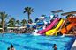 OEM Parco acquatico Parco giochi Piscine attrezzature piscina scivolo in fibra di vetro in vendita