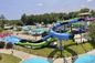 OEM Parco di divertimenti all'aperto Giochi per bambini Atleti in acqua Scivolo in fibra di vetro in vendita