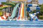 ODM Adulti Parco acquatico attrezzature per parco giochi divertimento scivoli in fibra di vetro