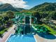 ODM attrezzature idriche parco carnevale corsa piscina accessori scivolo in fibra di vetro per bambini