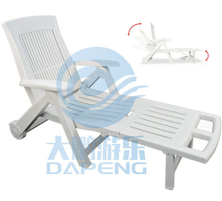 Piegatura Chaise Recliner Chair Outdoor Portable per lo stagno della stazione balneare dell'hotel
