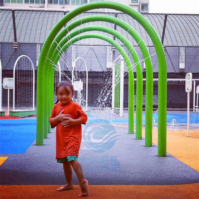 Un buon prezzo. l'acciaio galvanizzato immerso caldo di arché dell'acqua di altezza di 3.0m per i bambini spruzza il parco in linea