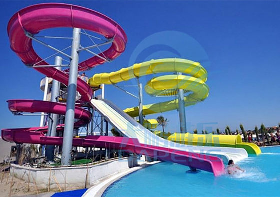 Un buon prezzo. Scorrevole su misura del parco dell'acqua di colore con servizio post vendita per un anno in linea