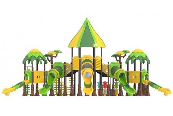 Un buon prezzo. ODM attrezzature per giochi all'aperto Playhouse in plastica con scivoli in linea