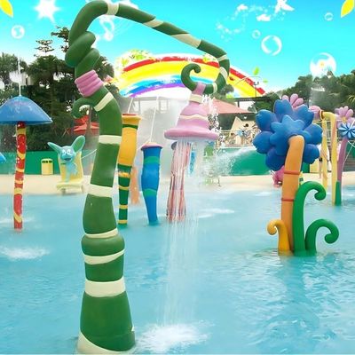 Un buon prezzo. Bambini attrezzature per giochi all'aperto piscina acqua splash pad gloria fiore per bambini in linea