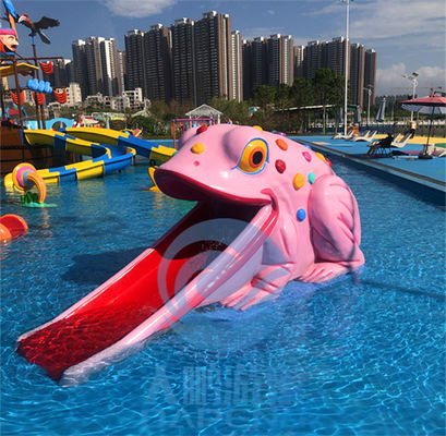 Un buon prezzo. Piscina Fibra di vetro Rana scivolo d'acqua Giochi giocattoli per bambini in linea