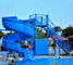 OEM 3,3 metri Parco acquatico in fibra di vetro Piscina scivolo - Blu