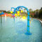 I bambini il getto di acqua della doccia del vino della vetroresina di zona di impatto dell'onda, Aqua Spray Park Elements