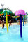 Foglie e Lotus For Children Aqua Park di spruzzatura dell'acqua dell'attrezzatura del parco dell'acqua