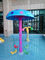 Insieme dell'oscillazione del fungo dell'acqua della vetroresina dei giochi di Aqua Park Equipment Kids Pool