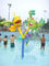 Lo spruzzo del pesce e del granchio della vetroresina ha messo i giocattoli per i bambini Aqua Park Splash Zone