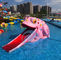 Scherza Mini Pool Slide Whale Frog ha modellato lo scorrevole della piscina della vetroresina