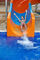 UV di altezza dell'acquascivolo 4.0m della piscina della fibra di vetro anti per Aqua Park Home