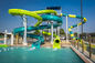 Parco acquatico Parco giochi giochi all'aperto Accessoiri piscina Bambini scivolo d'acqua tubo spirale