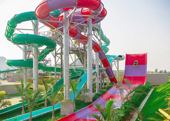 Un buon prezzo. Waterslide adulto del boomerang della vetroresina dello scorrevole di Aqua Park Huge Outdoor Water in linea