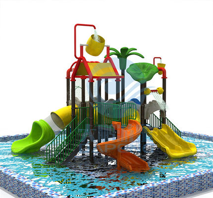 Attrezzatura pigra del fiume dei bambini della vetroresina di Aqua Park Water House Slide
