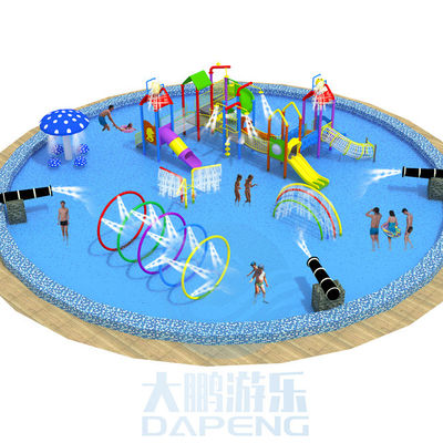 Diametro commerciale dell'attrezzatura 20m del gioco dell'acqua dei bambini di Waterpark di zona di impatto dell'onda della famiglia