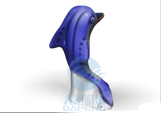 Un buon prezzo. Spruzzatore di Aqua Water Toys Fiberglass Dolphin del campo da giuoco per il cuscinetto della spruzzata in linea