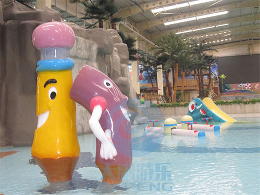 Le fontane di Aqua Park Spray Pencil Shape per i bambini la zona di impatto dell'onda