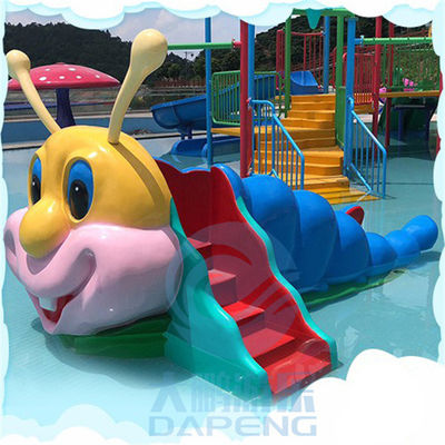 Il CE dell'acquascivolo di Caterpillar della vetroresina di Aqua Park Mini Pool Slide ha approvato