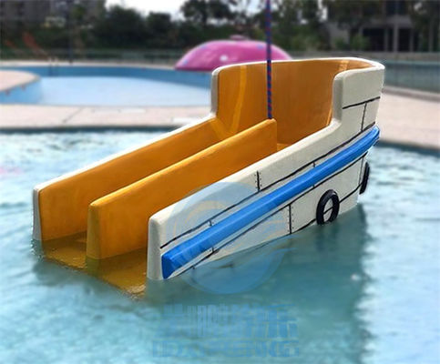 Un buon prezzo. Anti elettricità statica di Mini Pool Slide Fiberglass Water del parco dello scorrevole commerciale dello stagno per l'hotel in linea