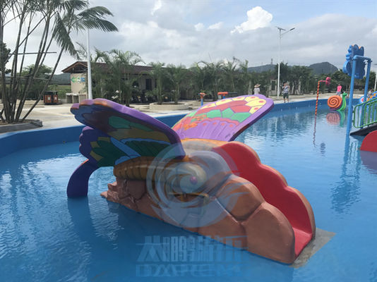 UV sveglio di Cat Duck Rabbit Mini Water Slide dell'acquascivolo dei bambini della vetroresina anti