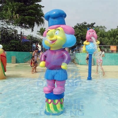 Un buon prezzo. Il cuoco Style Water Park del fumetto spruzza il cuscinetto per i bambini spruzza lo stagno in linea