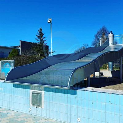Un buon prezzo. Ossidazione di altezza dell'acquascivolo 2.0m della piscina di acciaio inossidabile anti per la famiglia in linea