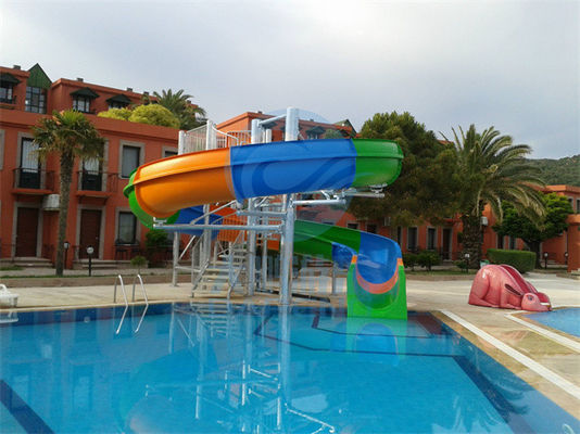 scorrevole della piscina della vetroresina dell'acquascivolo di 3.5M Private Commercial Size per gli adulti