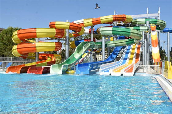 Corrosione commerciale Fade Proof For Hotel del mazzo dell'acquascivolo della piscina