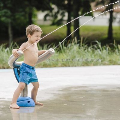 Attrezzature per parchi di divertimenti esterni giochi d'acqua scivoli in fibra di vetro set personalizzato
