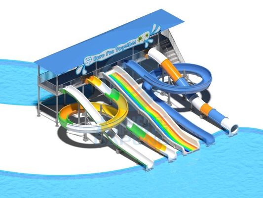 Un buon prezzo. Parco di divertimenti acquatici Attrazione Giochi d'acqua Giochi di giochetti Attività di scivolo per bambini Piscina in linea