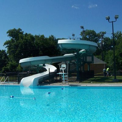 Parco acquatico per adulti Disegno attrezzature piscina giocattoli giochi all'aperto scivolo per bambini