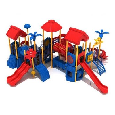 Un buon prezzo. OEM Parco giochi all'aperto Bambini Grandi scivoli d'acqua in tubo di plastica in linea