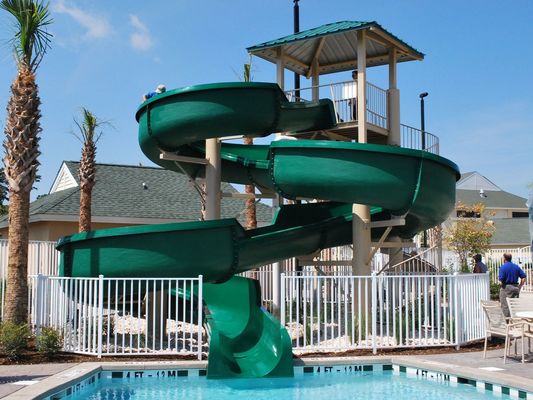 Un buon prezzo. OEM Parco di divertimenti acquatici attrezzature gioco scivolo in fibra di vetro in linea