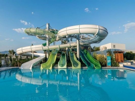 Adulti Outdoor Multi Fiberglass Slide Set Per Parco di divertimenti Acqua Parco giochi