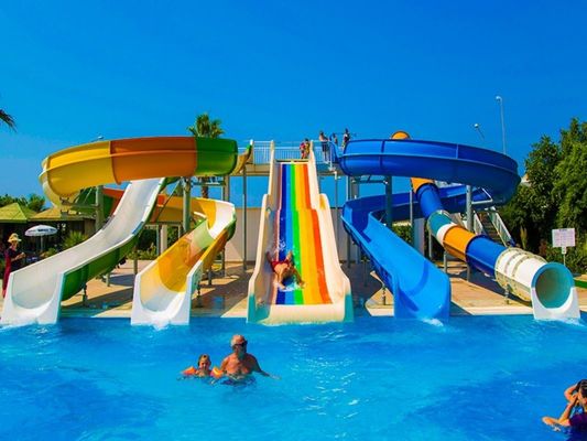 Un buon prezzo. OEM Parco Acquatico Parco giochi d'acqua esterno scivolo in fibra di vetro in vendita in linea